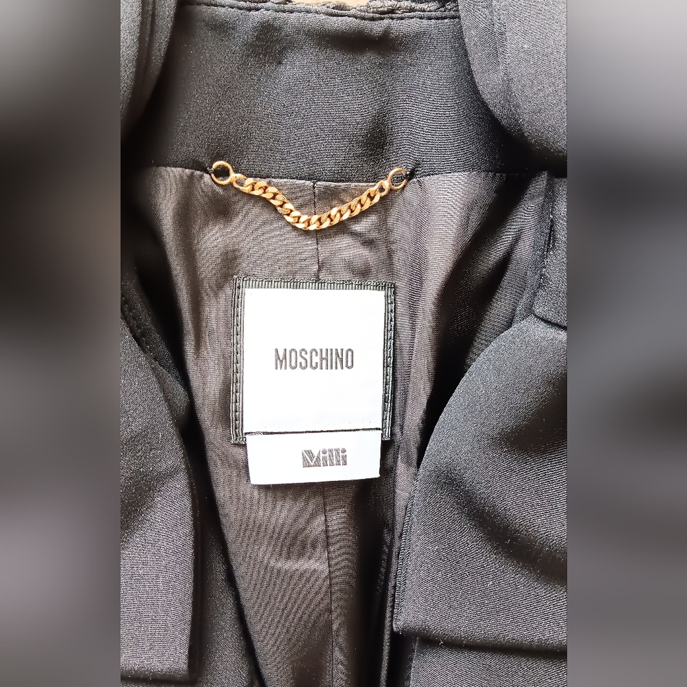 MOSCHINO Lace & Bow Blazer Size 42/8 - Picture 7 of 9
